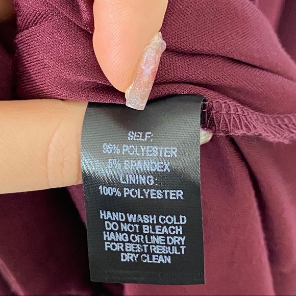 Endless Love Burgundy Backless Maxi Dress - Picture 10 of 10